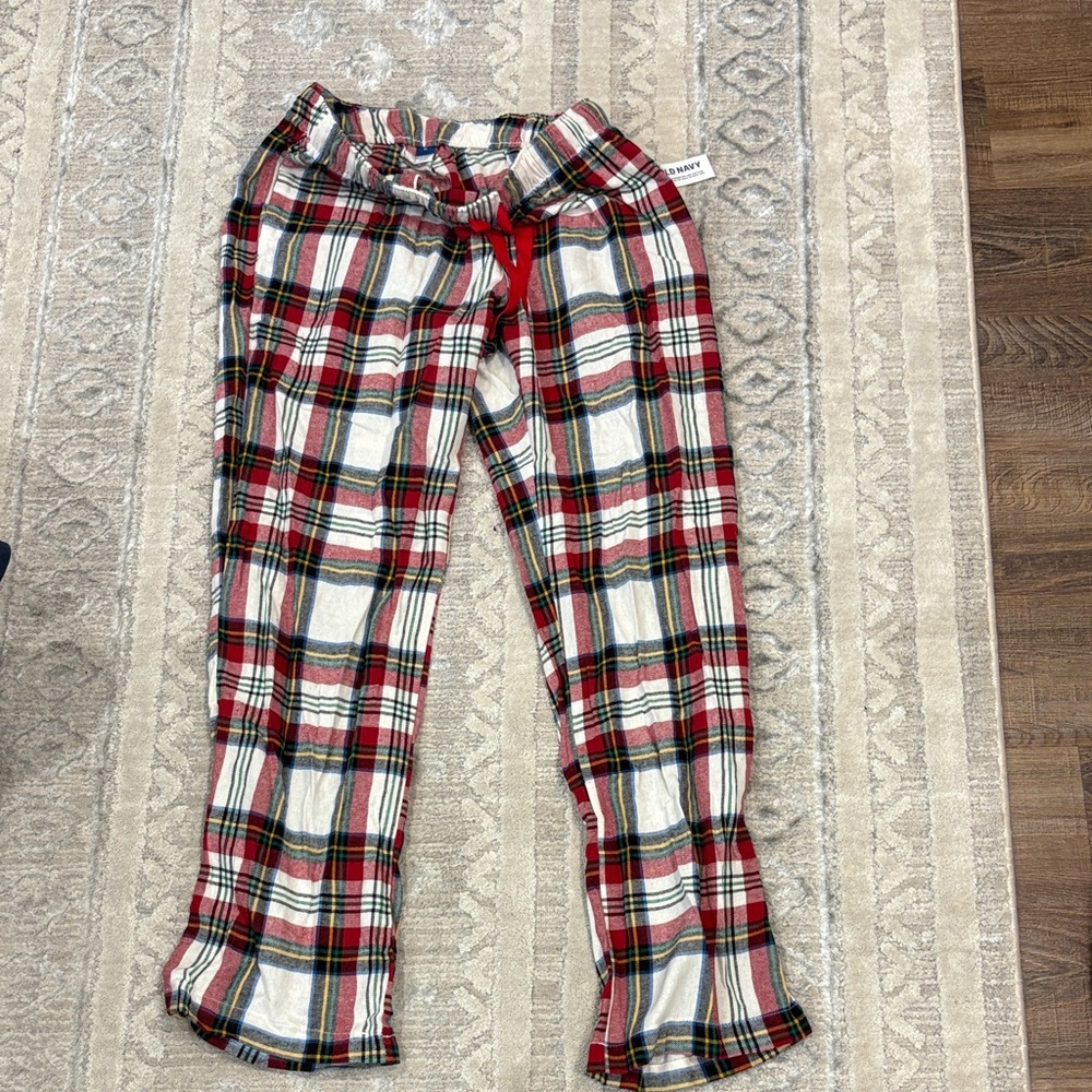 Old Navy Multicolor Plaid Pajama Pants